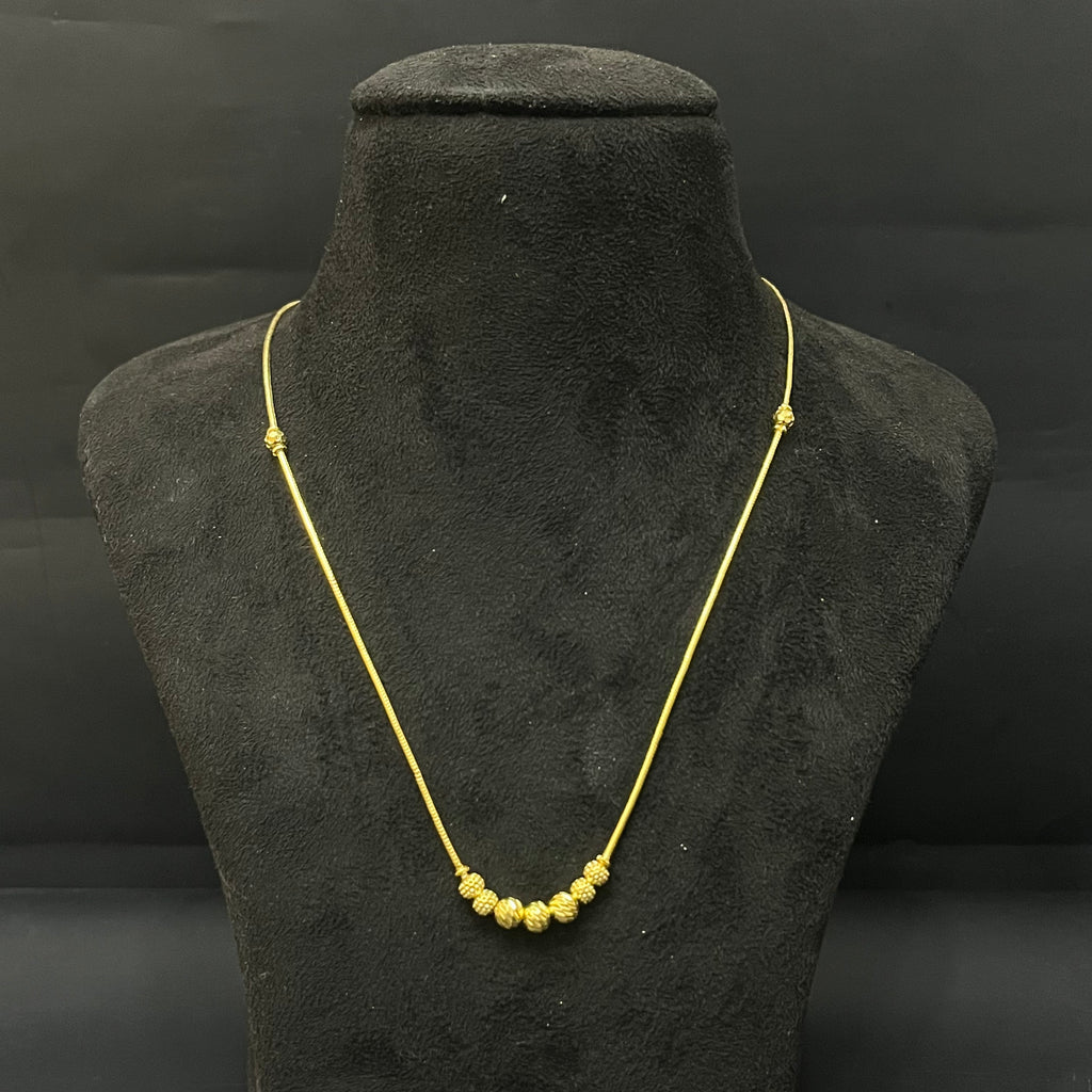 Silver Gold Finished Dokiya Chain Ballz