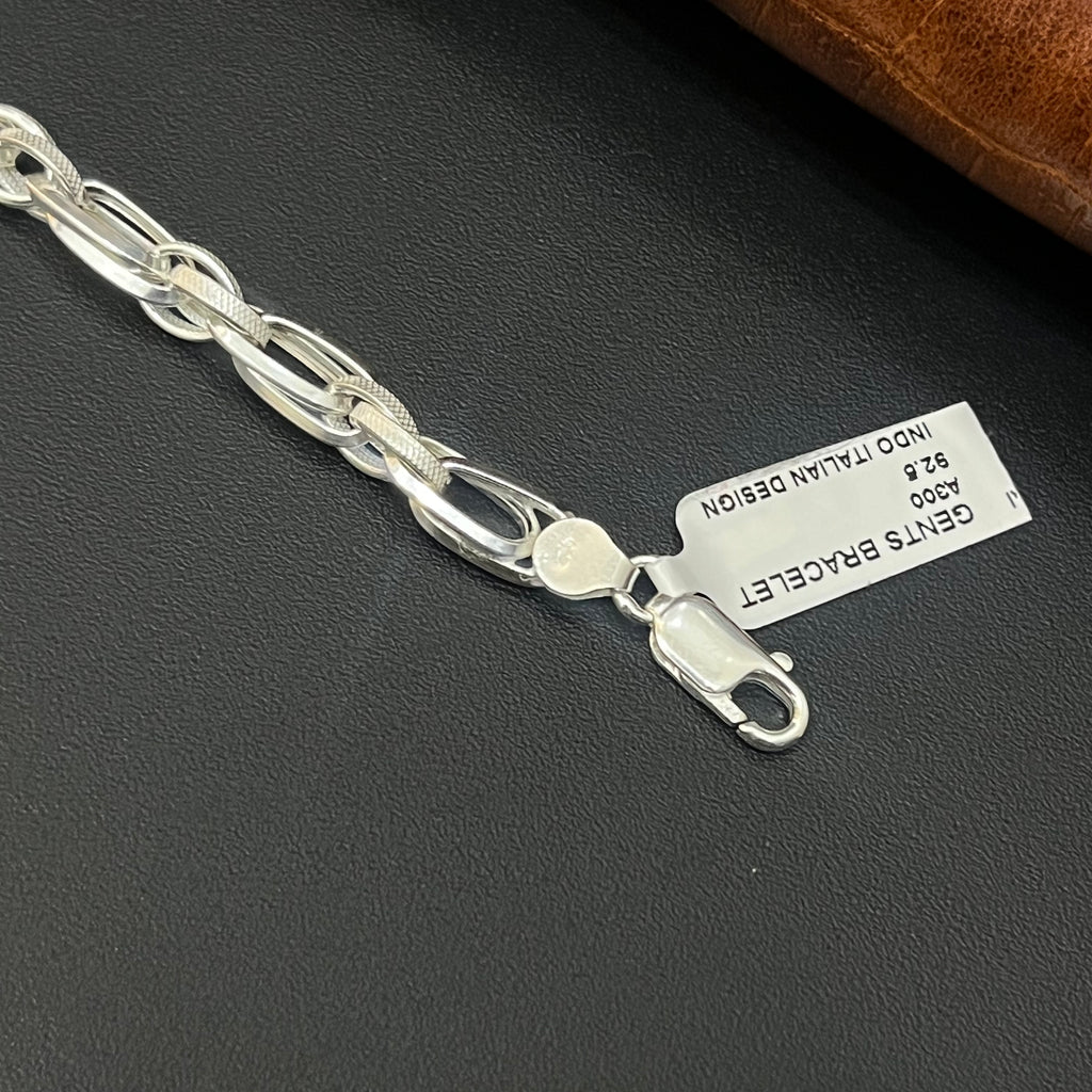 Silver Mens Bracelet 4