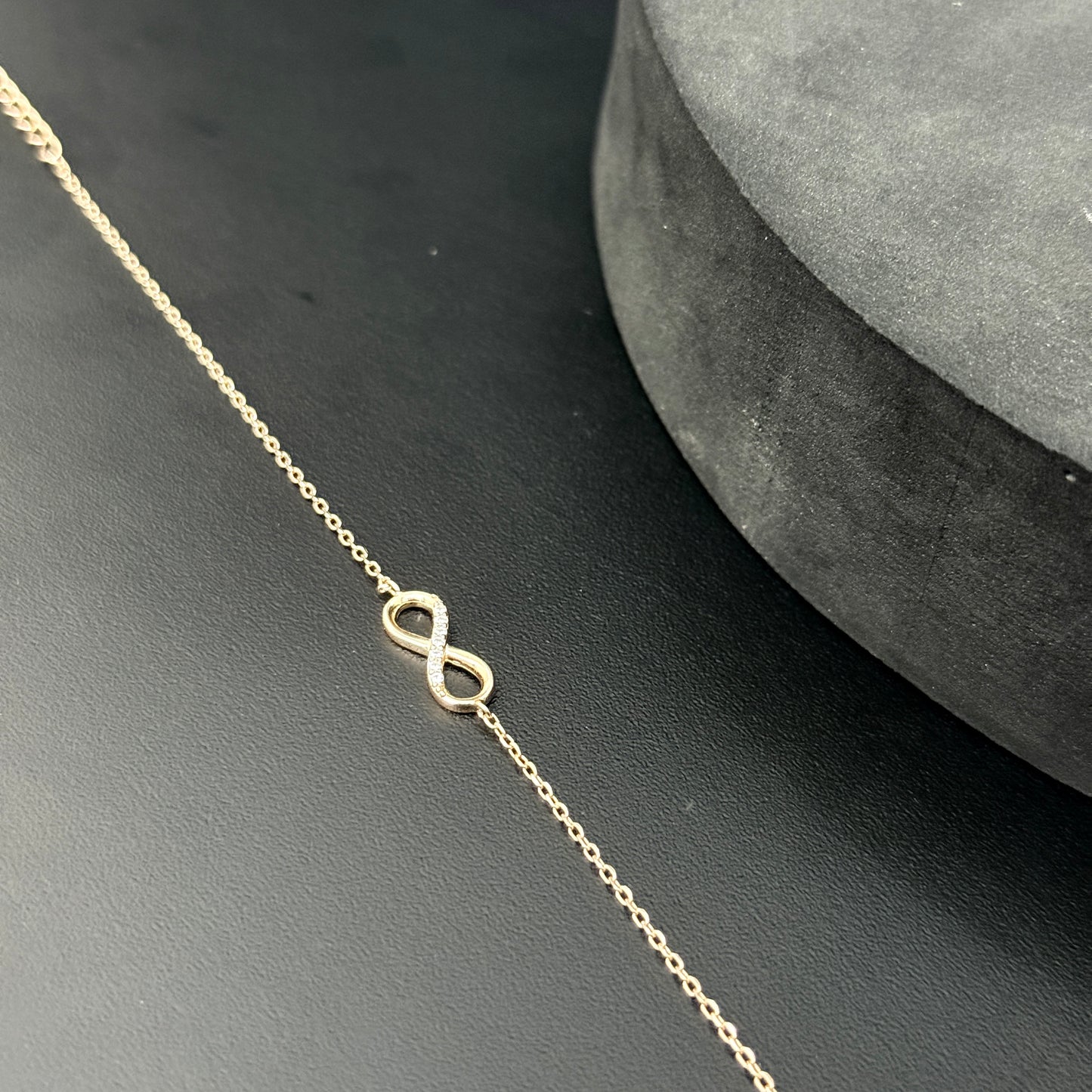 Ladies Infinity Bracelet & AD