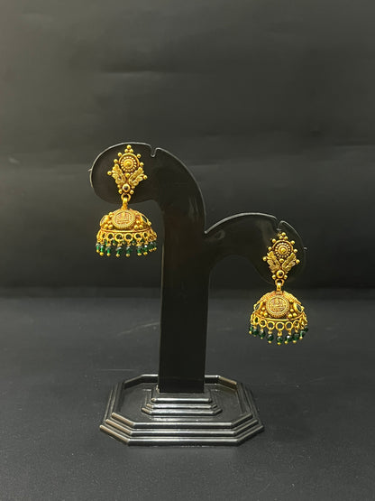 Silver Antique Kammal Jimki ADS01