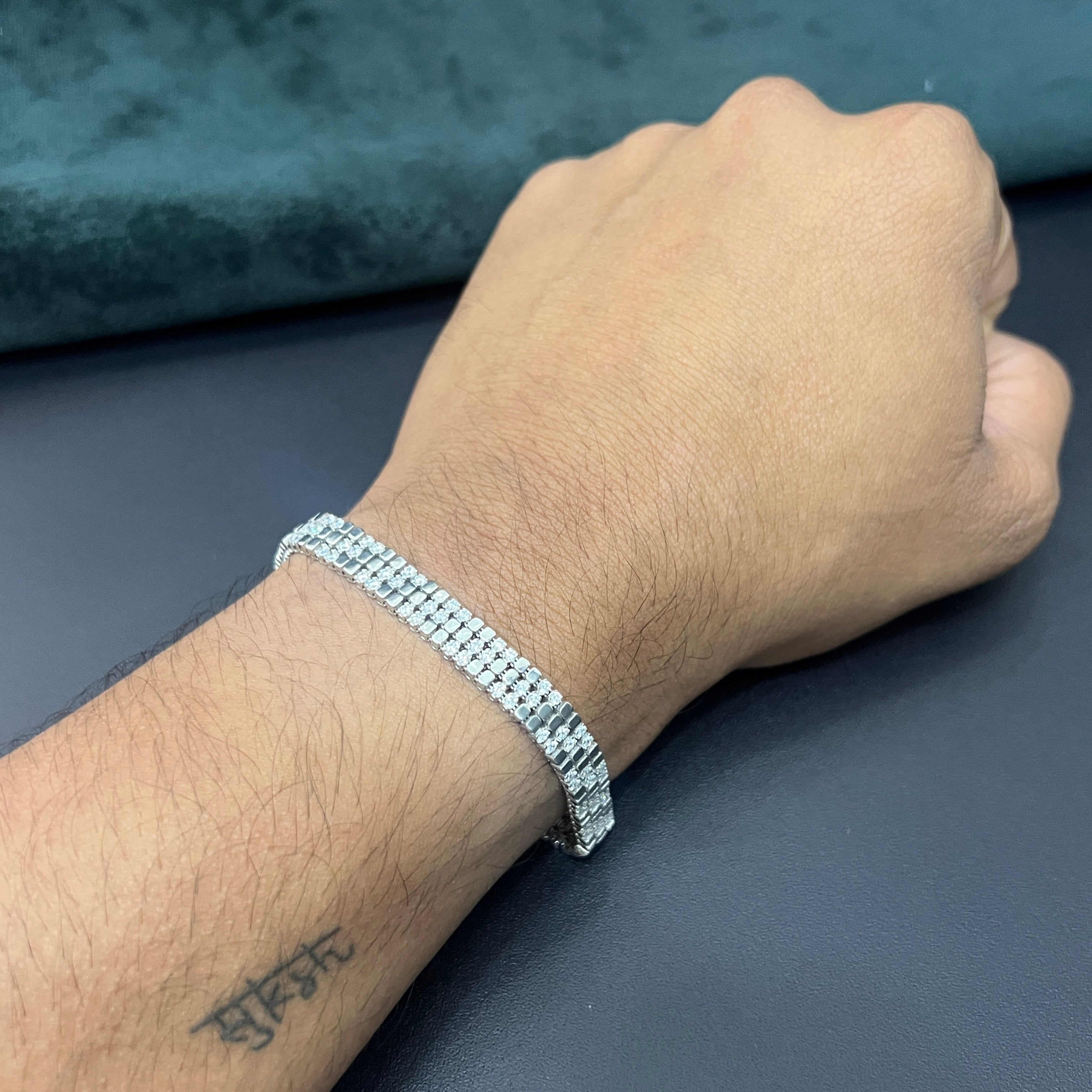 Men's Bracelet Italian Flexi Bracelet
