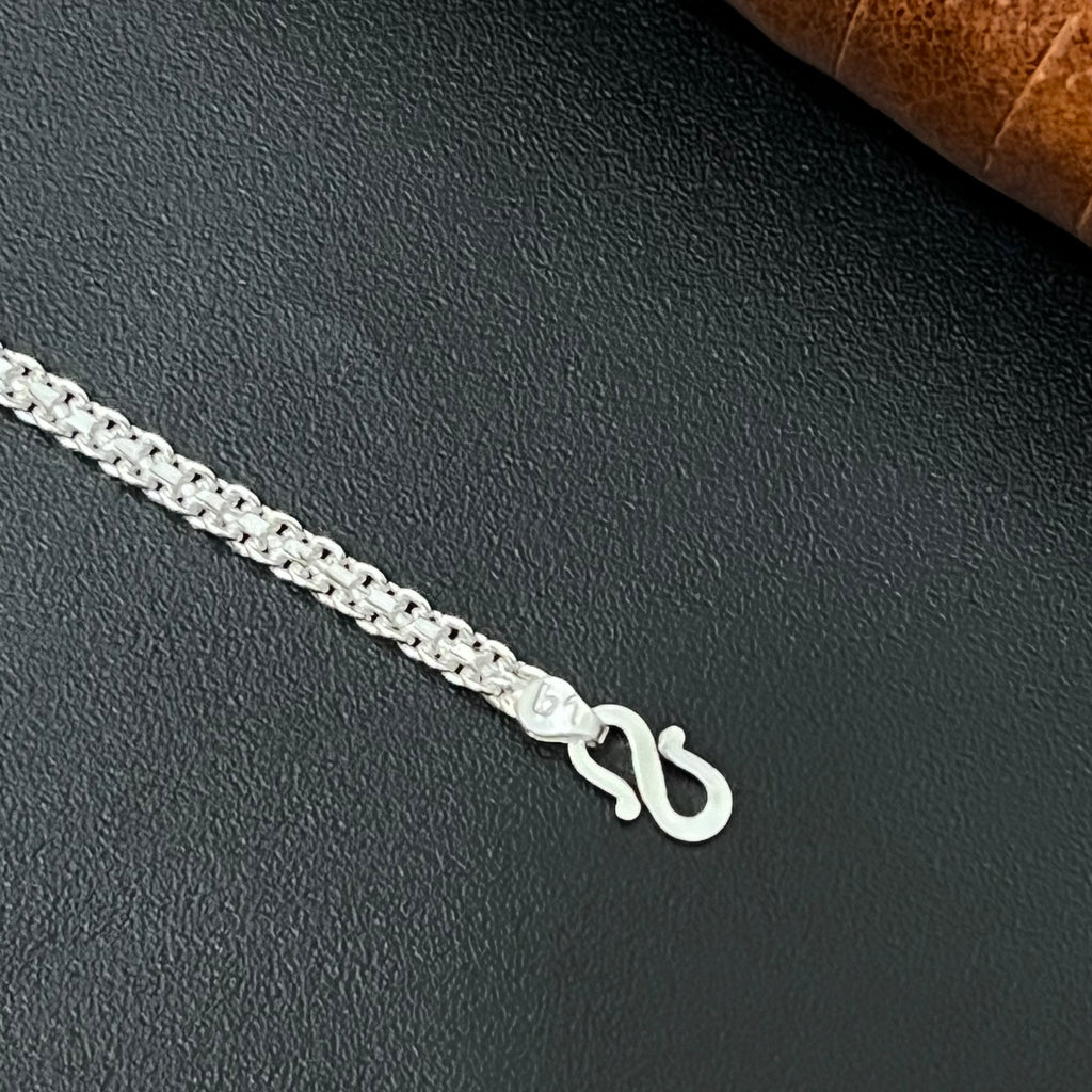 Silver Mens Chain Flat 18inches 925
