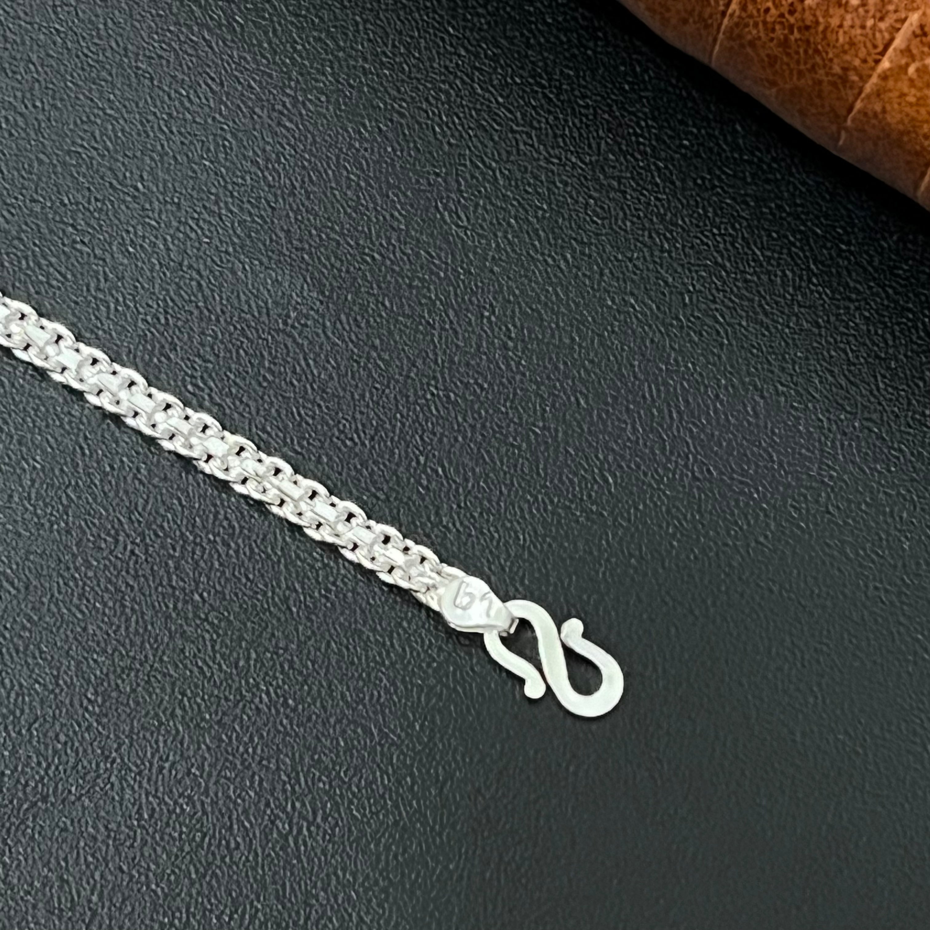 Silver Mens Chain Flat 18inches 925