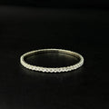 Ladies Wrist Band White Stone AD