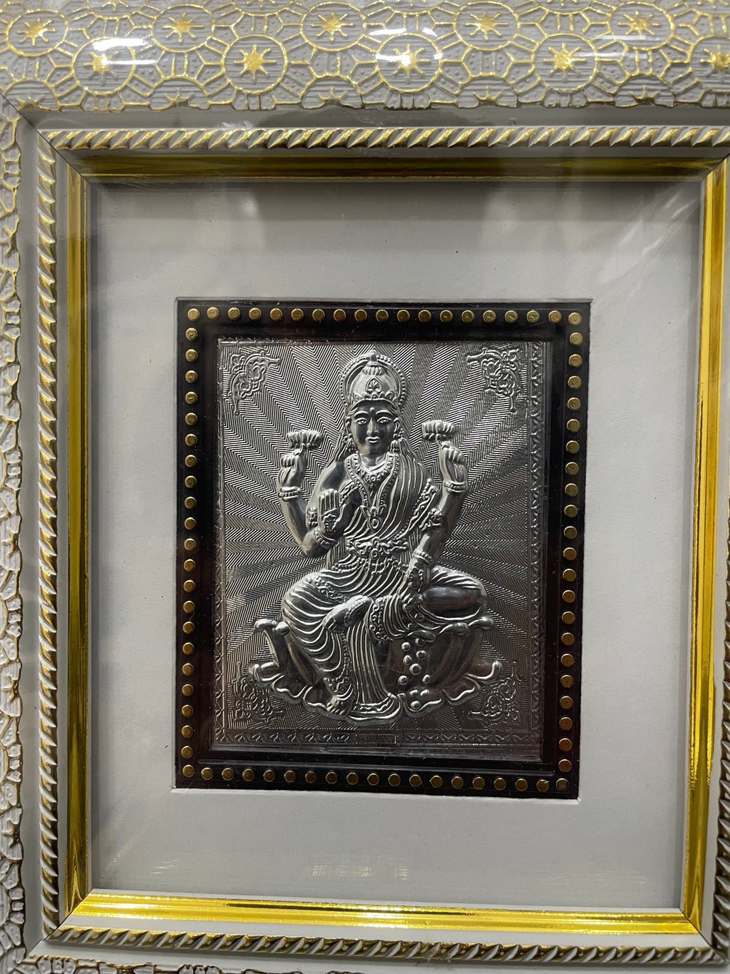 Silver Lakshmi Frame