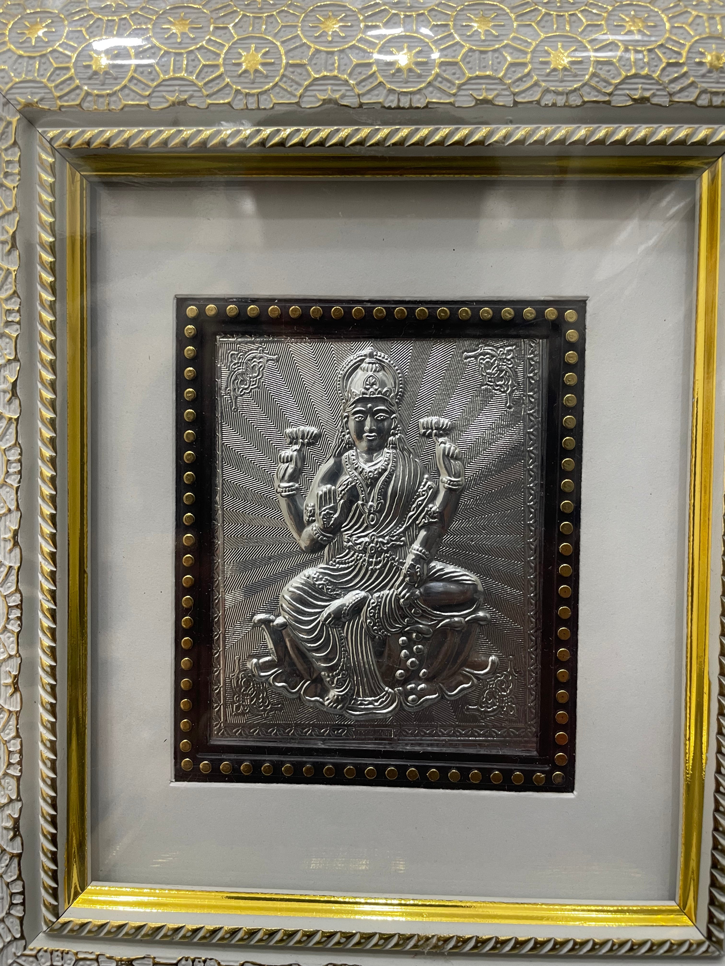 Silver Lakshmi Frame
