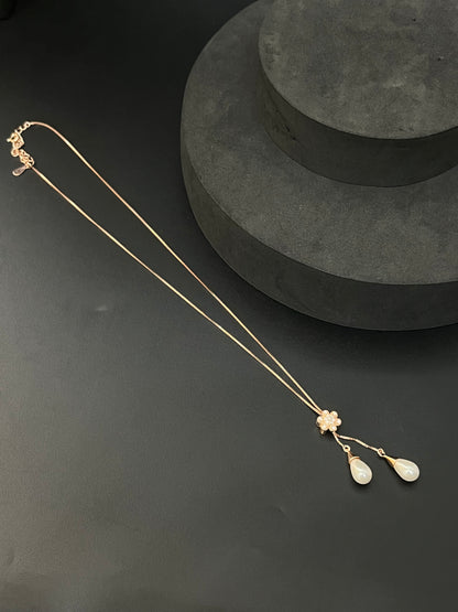 Silver Ladies Pendant Chain