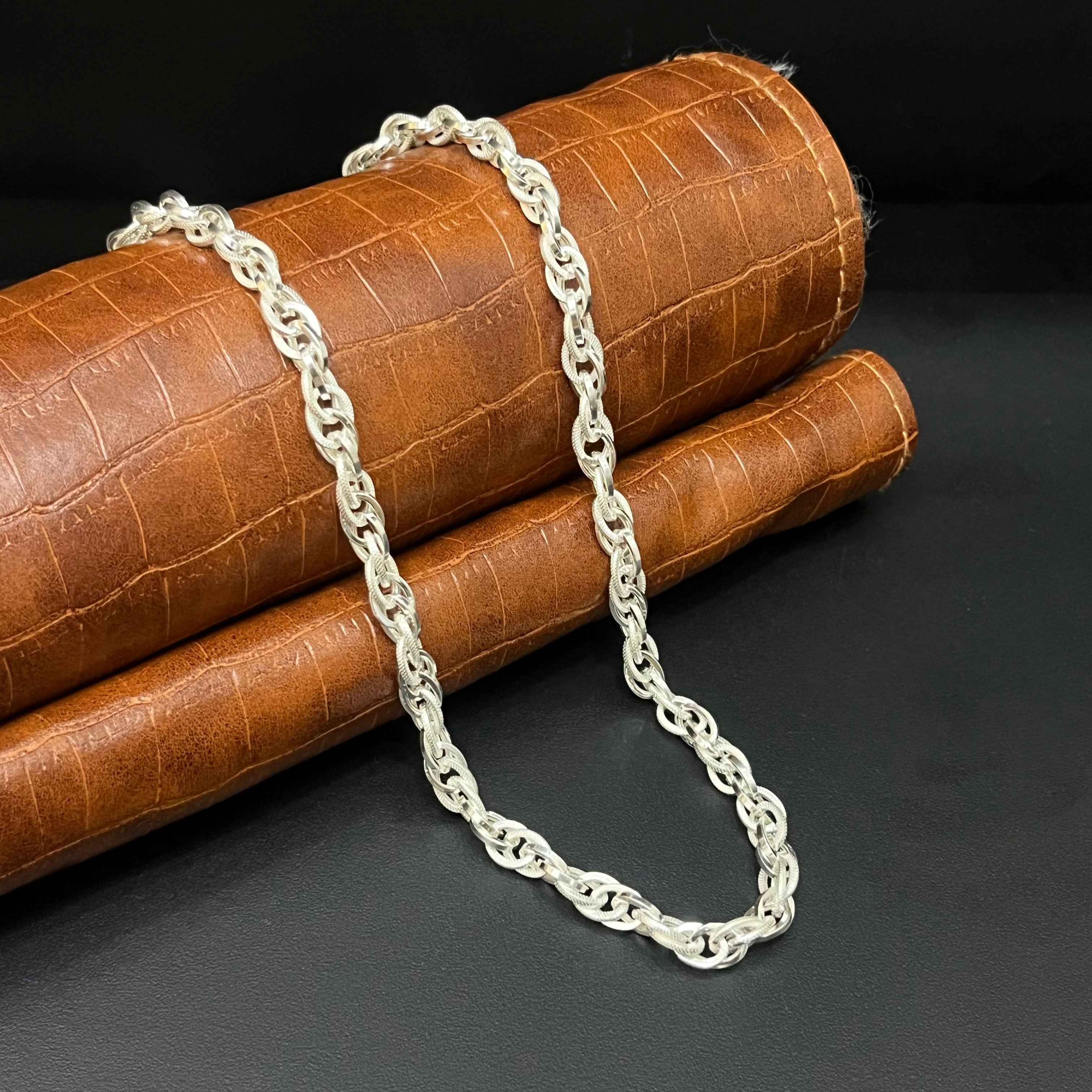 Silver Mens Chain 6