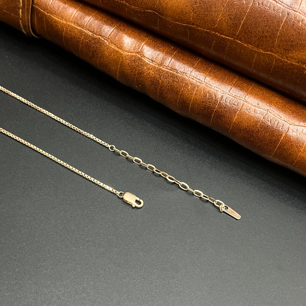 Silver Ladies Pendant Chain Elegant Black Bead Rose Gold Charm 925