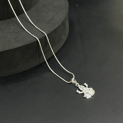 Silver Ganesha Pendant