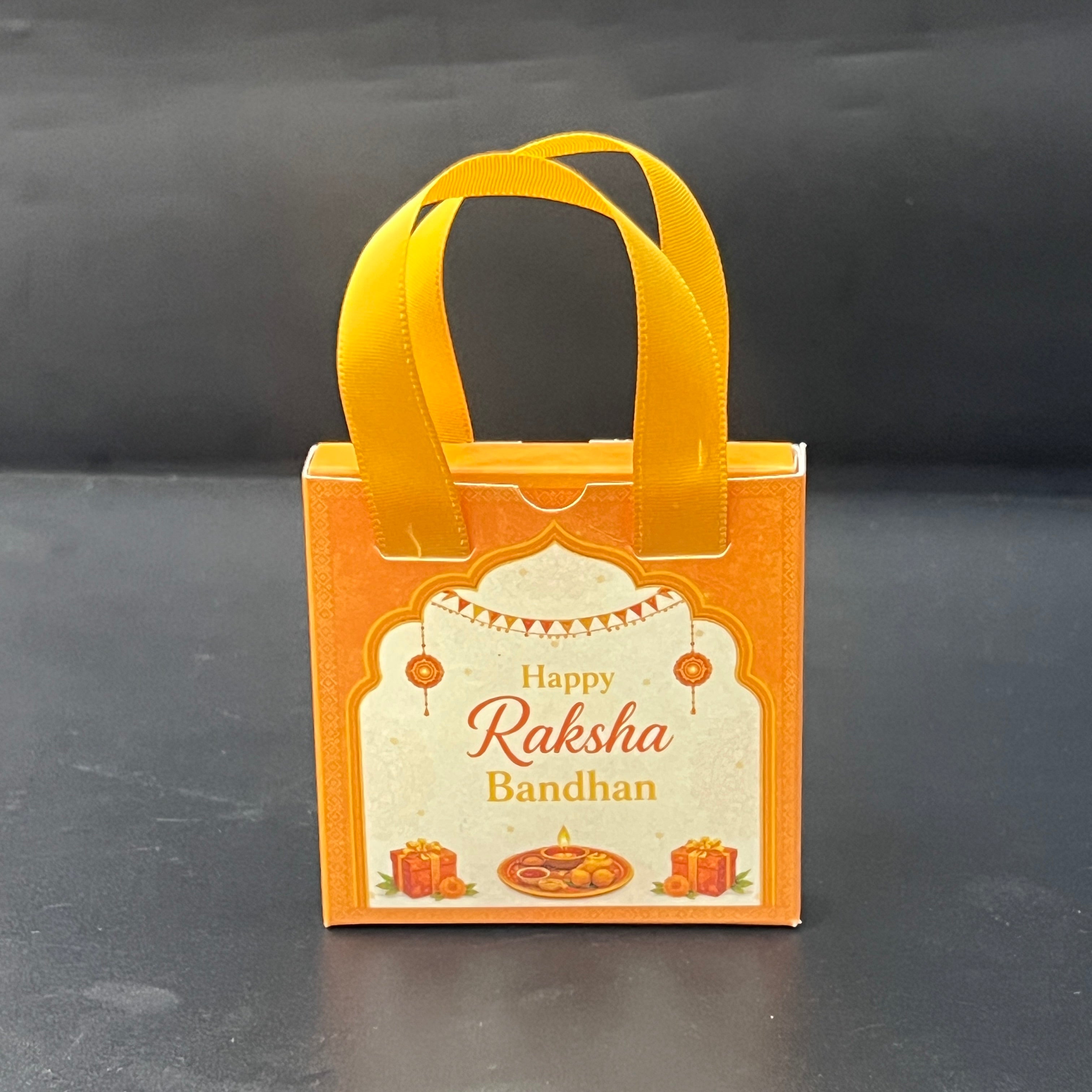 Silver Raksh Bandhan Gift Box Coin Set 999