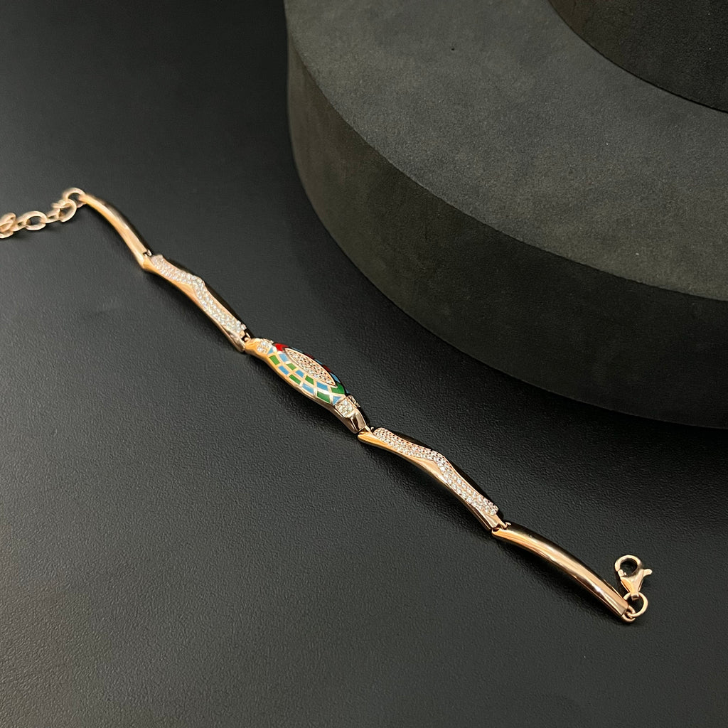 Silver Ladies Bracelet Mono Colour RG