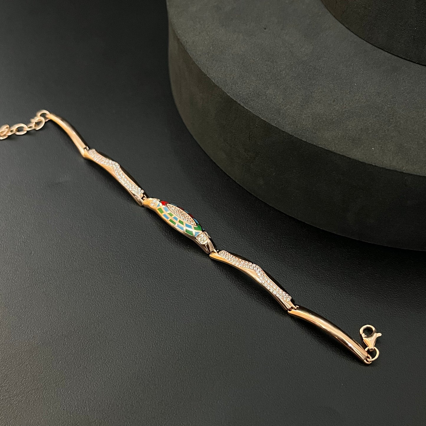 Silver Ladies Bracelet Mono Colour RG