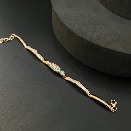 Silver Ladies Bracelet Mono Colour RG