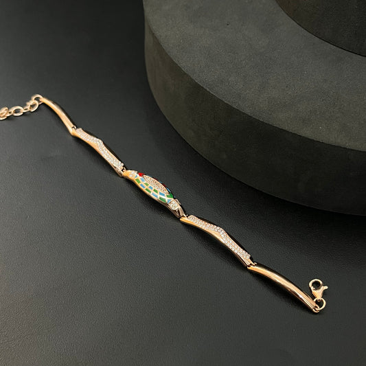 Silver Ladies Bracelet Mono Colour RG