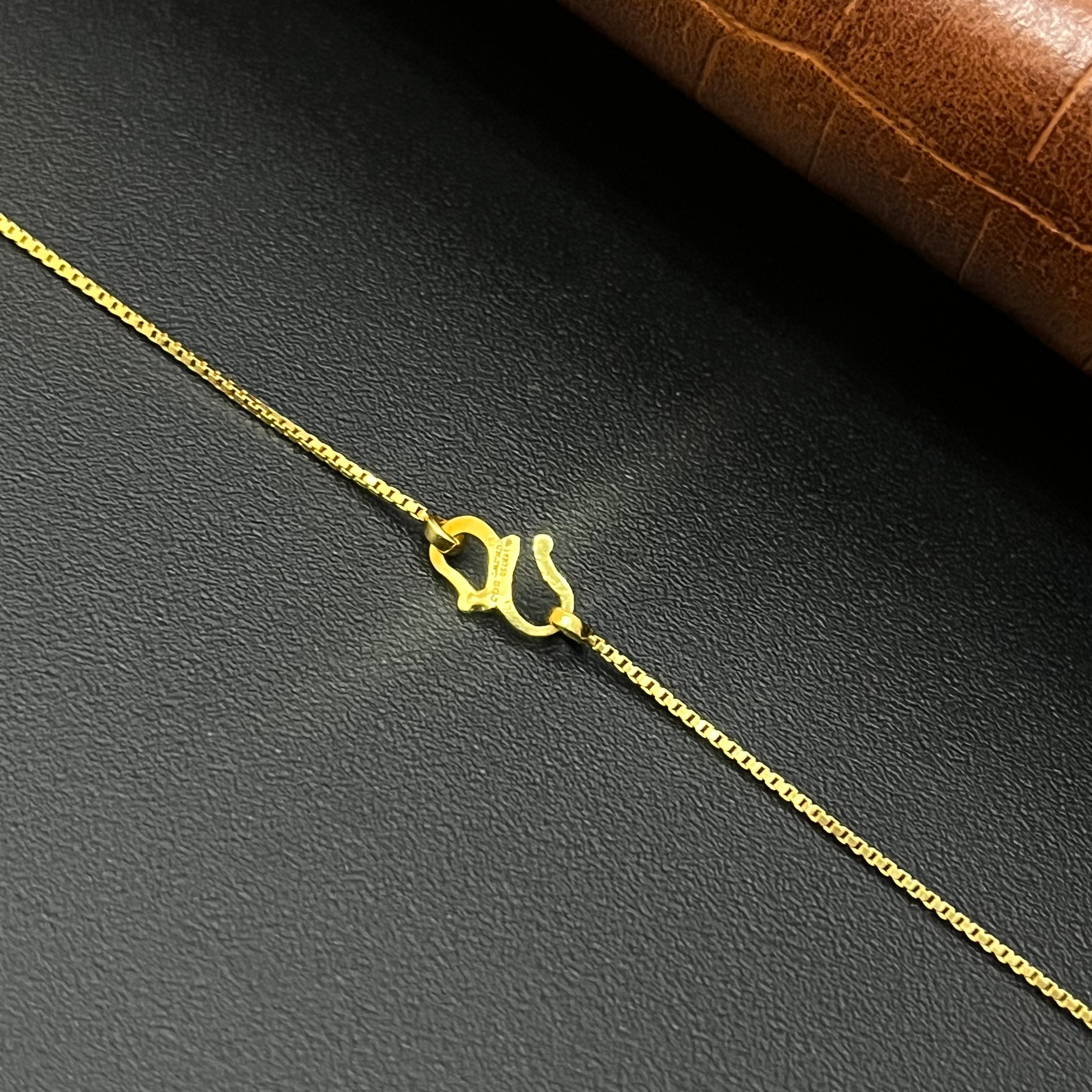 Ladies Gold Infinity AD Heartz Chain
