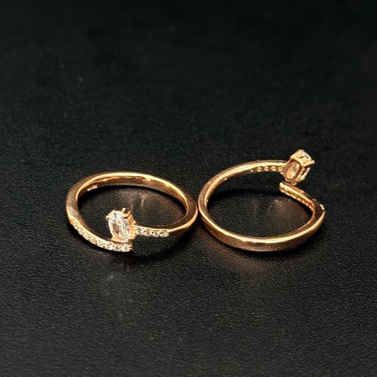 Silver Ladies Toe Rings Buqquete RG