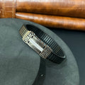 Silver Mens Flexible Bracelet FB12 925