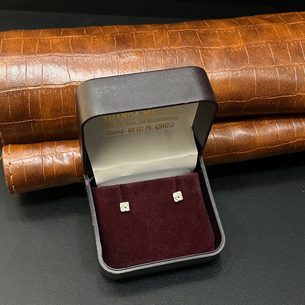 Silver Second Studs Box SS