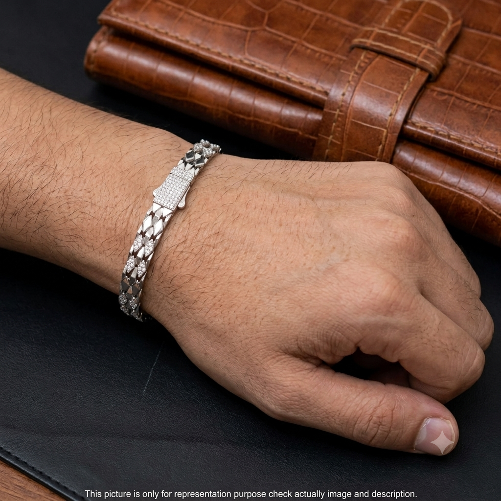 Silver Mens Bracelet Kathli KB1 925