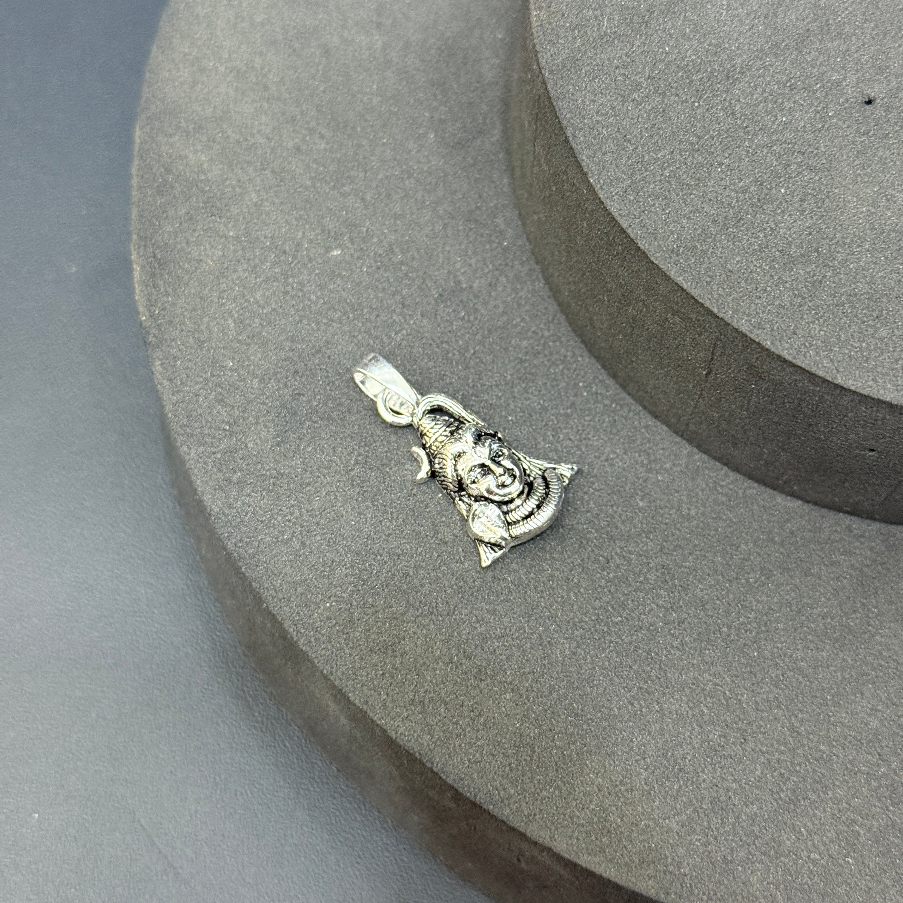 Silver Pendant _Antique Shiva