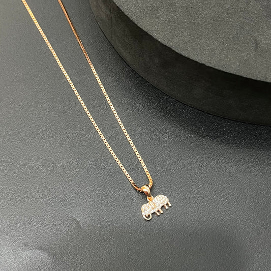 Ladies Pendant Chain Elegant Stone