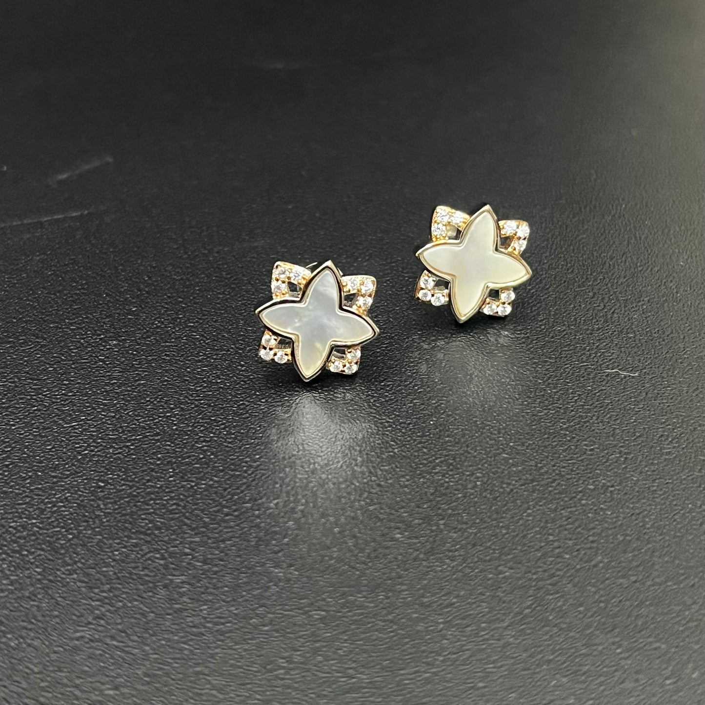 Silver Studs Two in One