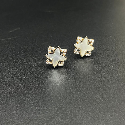 Silver Studs Two in One