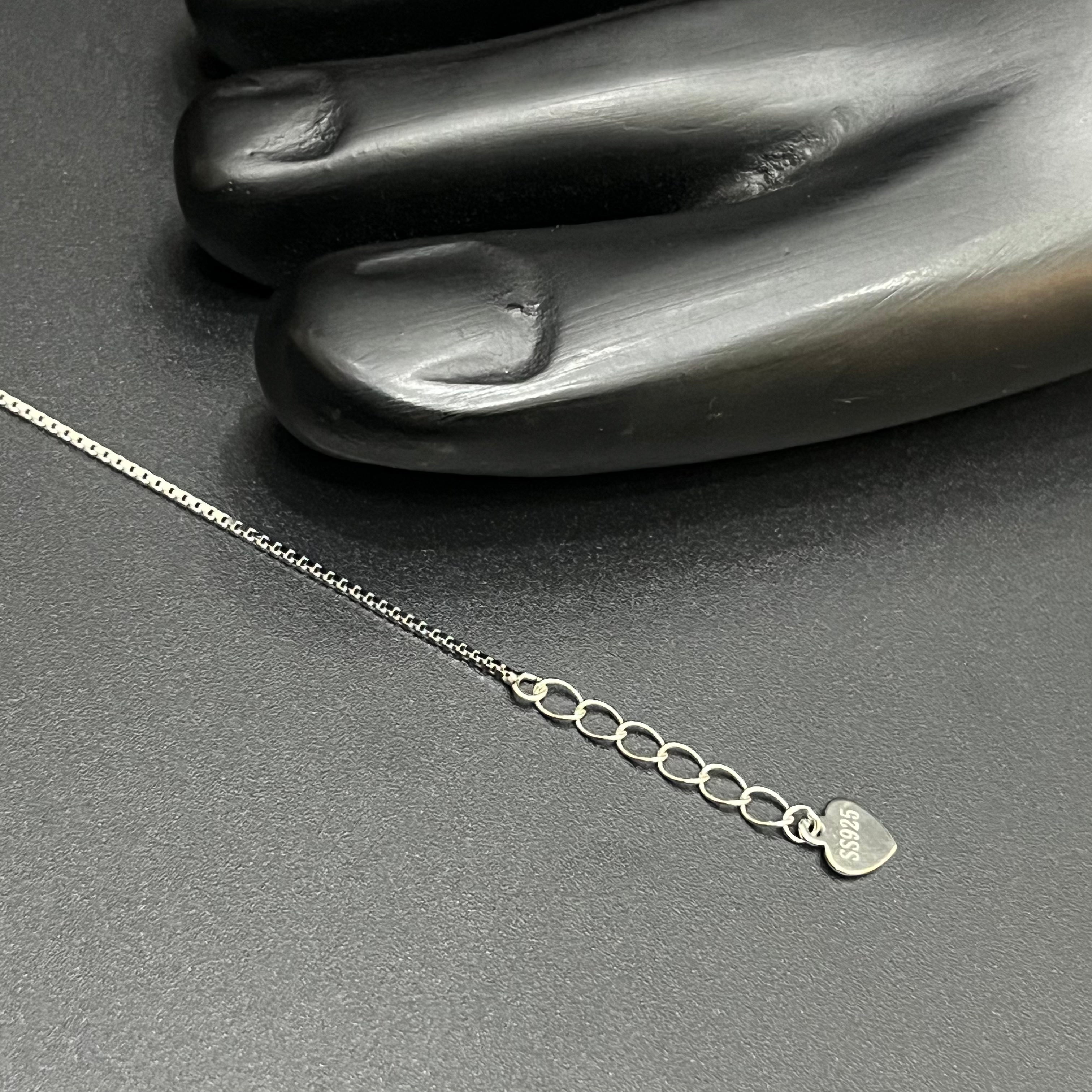 Silver Ladies Anklet Elegant Bloom Circle 925