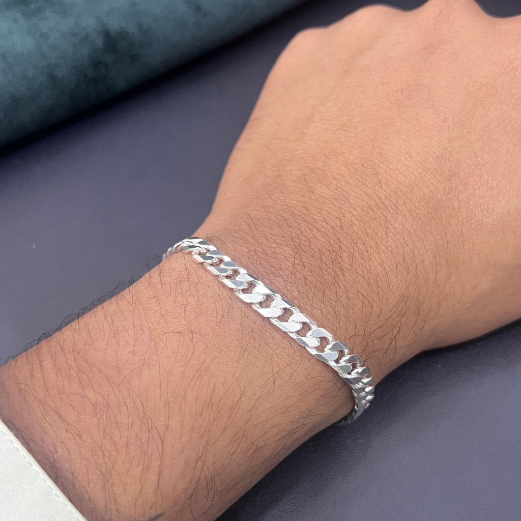 Silver Mens Bracelet Kadap Design 925