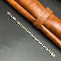 Silver Mens Bracelet Classic Cuban M02 925