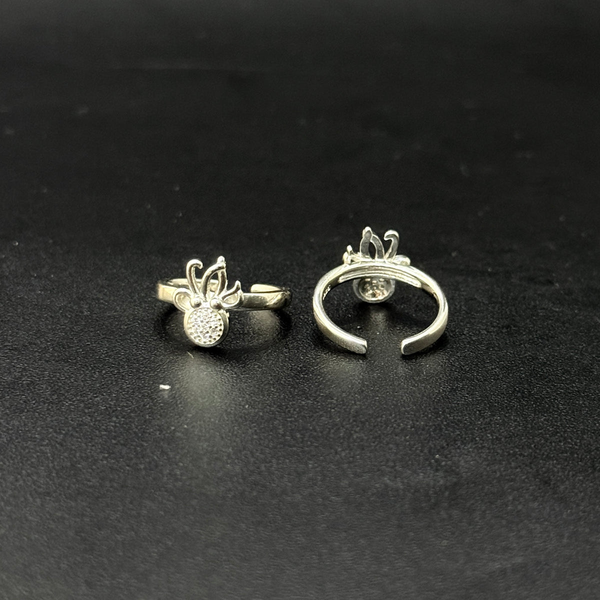 Ladies Toe Rings Blush Royale