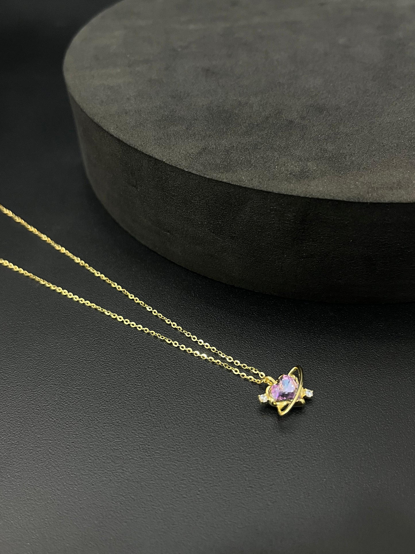 Silver Ladies Pendant Chain Star Zicron