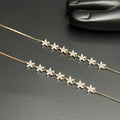 Silver Ladies Anklet Graceful Blossom Luxe M02 Rose Gold 925