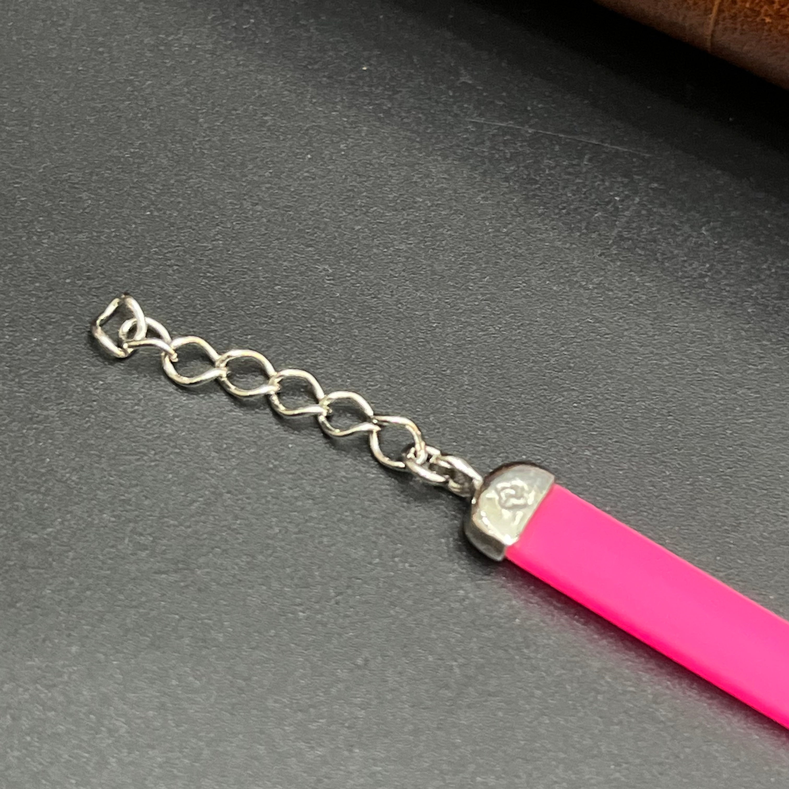 Silver Kids Bracelet Cute Characters Charms BABY Pink Band 925