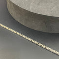 Mens Silver Bracelet Link  925