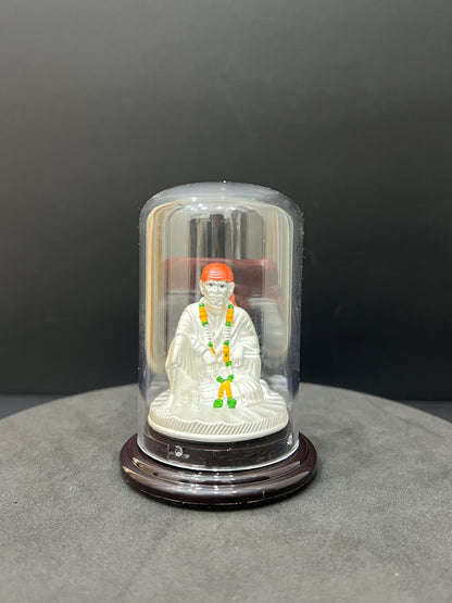 Pure Silver Sai Baba Idol