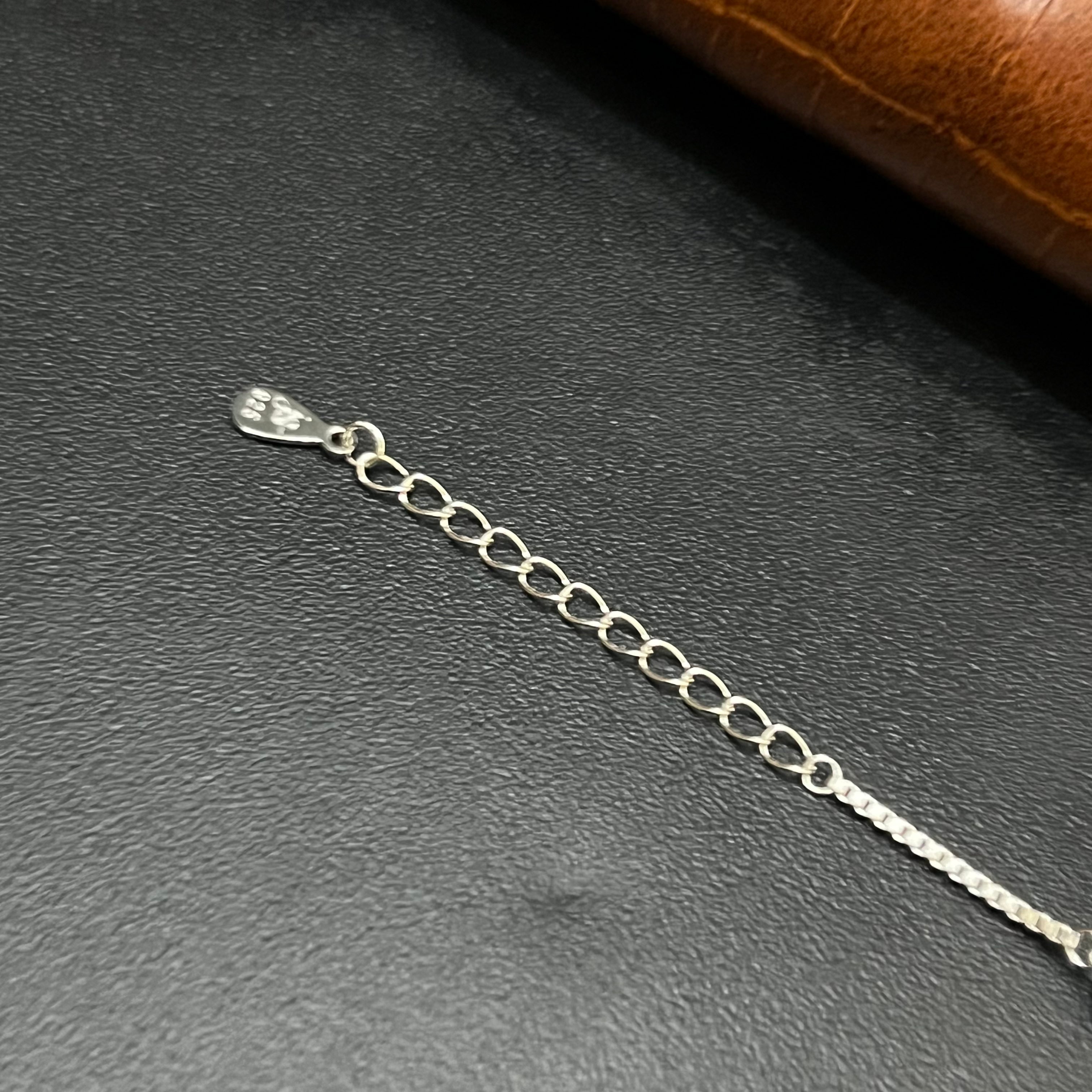 Silver Ladies Bracelet Three Infinity White Stone 925