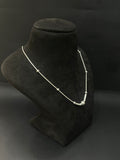 Ladies Silver Chain Triple Balls
