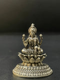Silver Lakshmi Idol Solid Antique