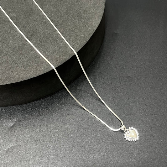 Ladies Pendant Chain Heart