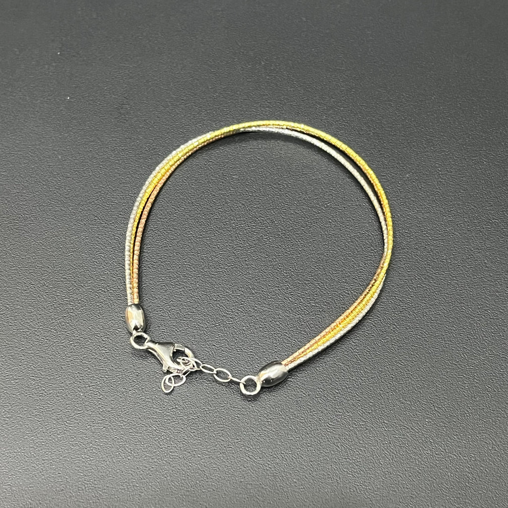 Silver Ladies Bracelet Italian Finished