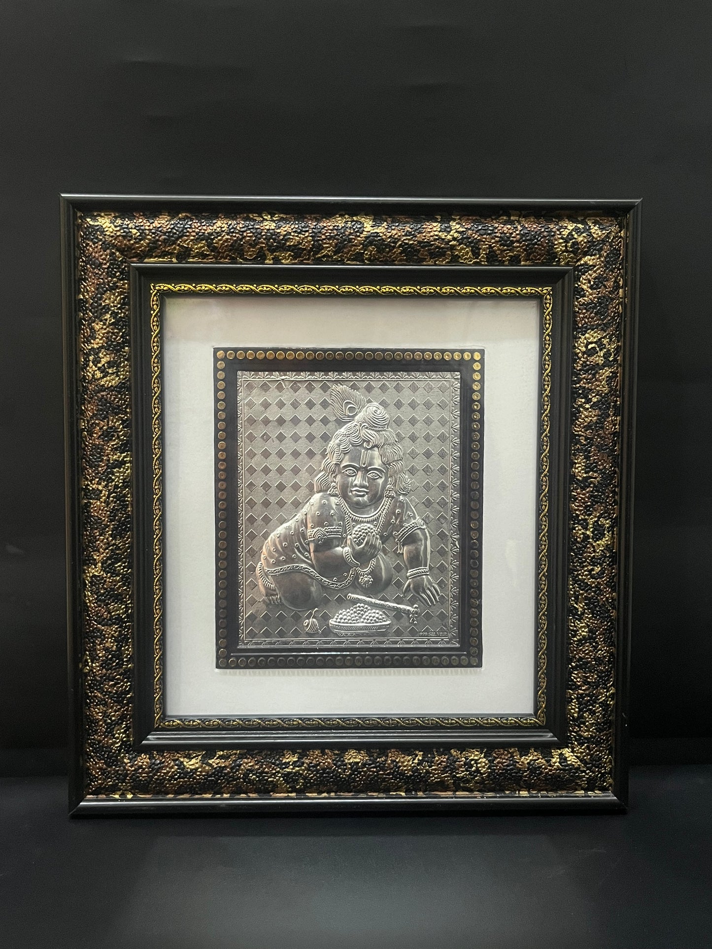 Pure Silver  Krishna Frame 999 S