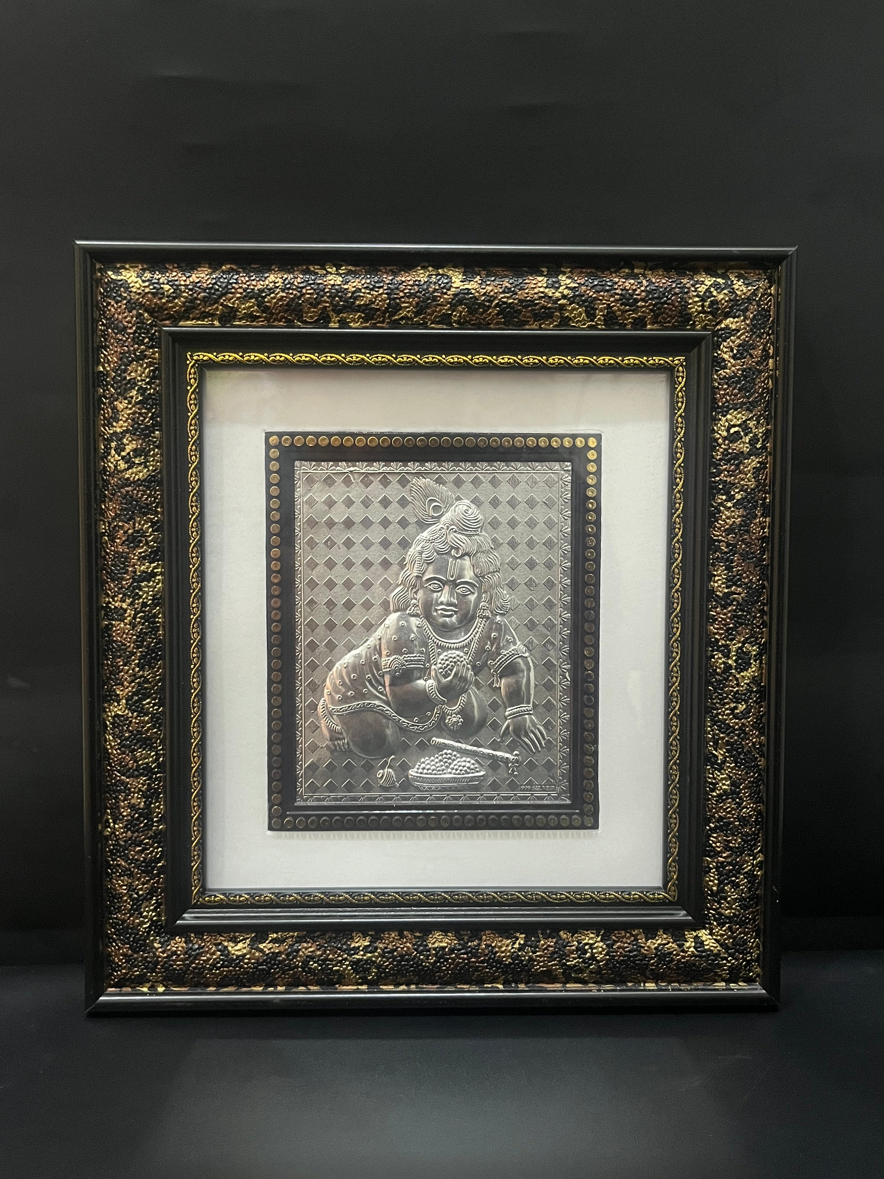 Pure Silver  Krishna Frame 999 S