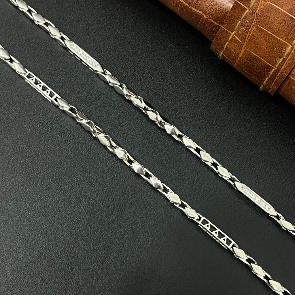 Silver Mens Chain Choco Kathli CC07 925