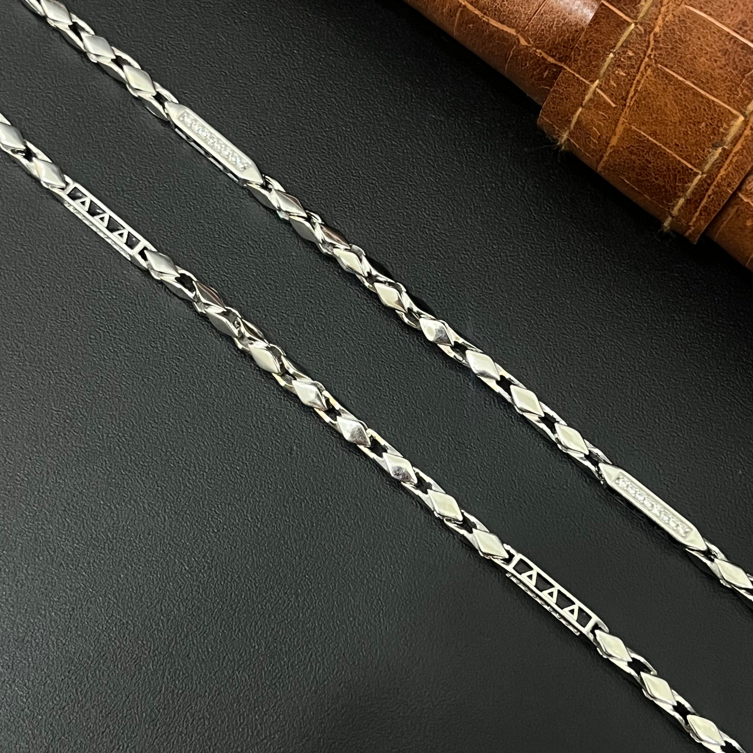 Silver Mens Chain Choco Kathli CC07 925