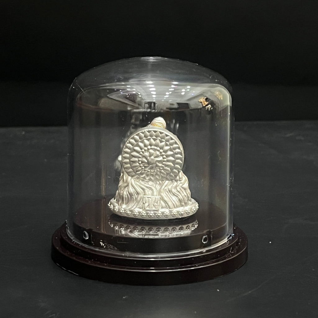 Silver Idol Shivji Mahadev Sunburst 999