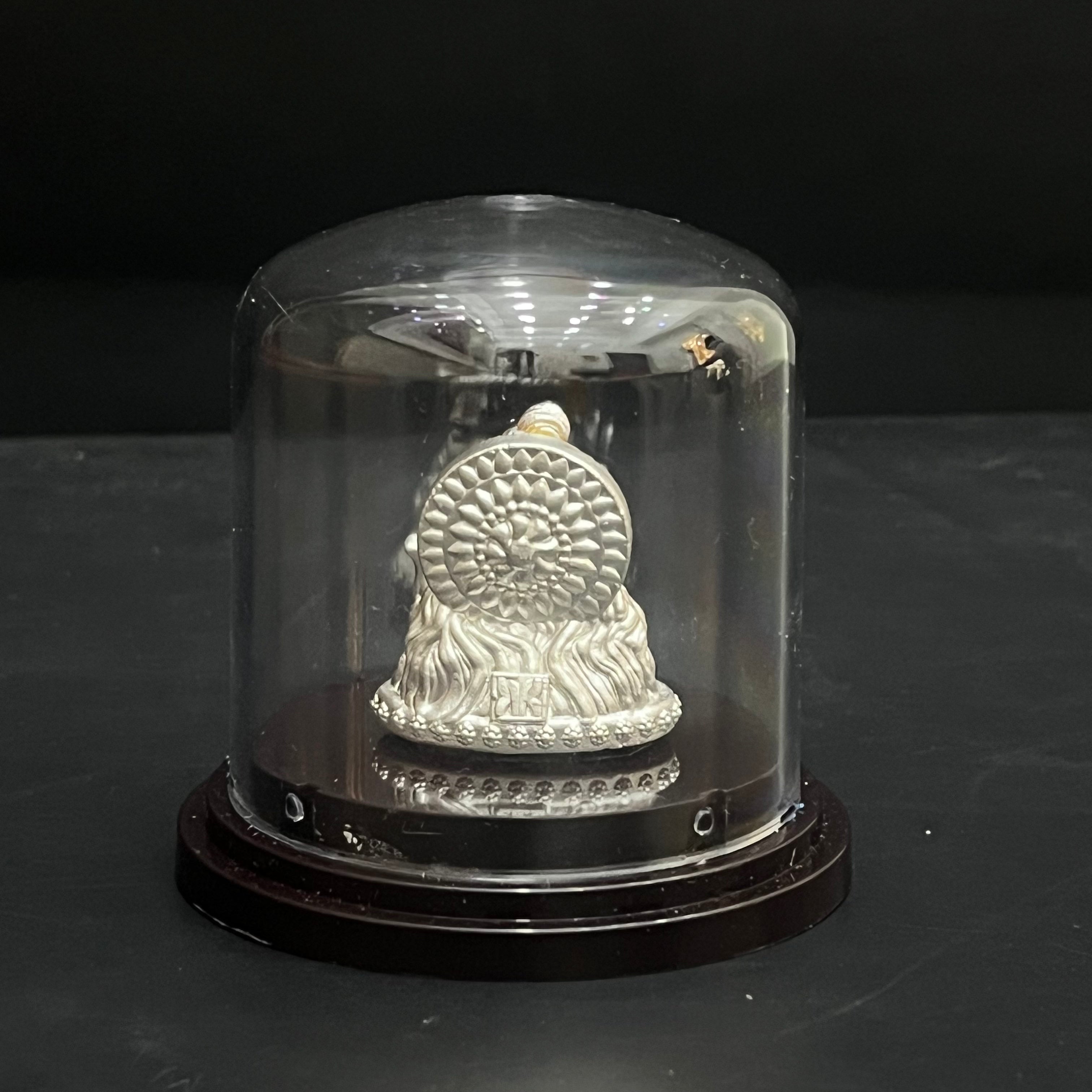 Silver Idol Shivji Mahadev Sunburst 999