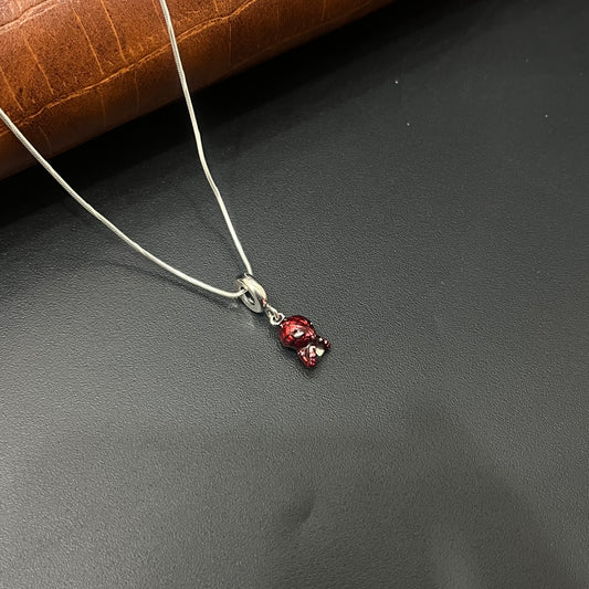 Silver Spiderman Pendant for Baby