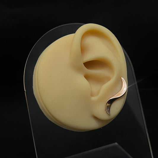 Silver Ear Cuff Snake Rosegold